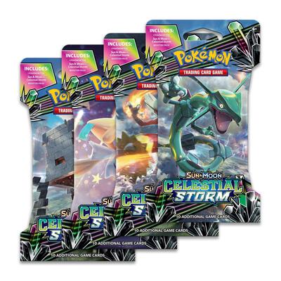 Celestial Storm Sleeved Booster Pack Art Bundle [Set of 4] card from SM - Celestial Storm