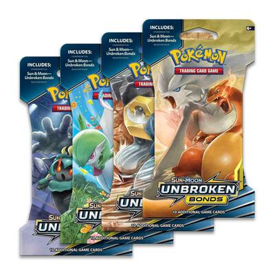 Unbroken Bonds Sleeved Booster Pack Art Bundle [Set of 4] card from SM - Unbroken Bonds