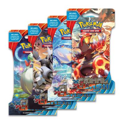 Primal Clash Sleeved Booster Pack Art Bundle [Set of 4] card from XY - Primal Clash