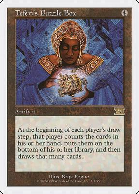 Teferi's Puzzle Box card from Classic Sixth Edition