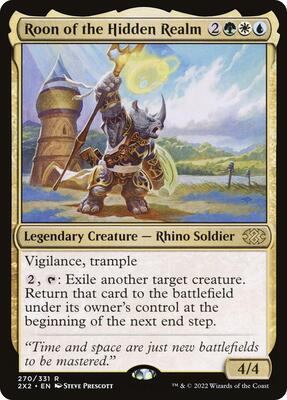 Roon of the Hidden Realm card from Double Masters 2022