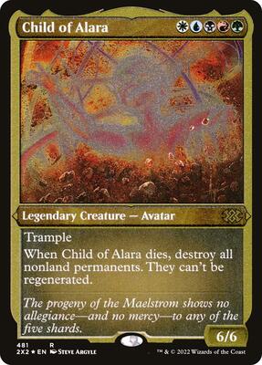 Child of Alara (Foil Etched) card from Double Masters 2022