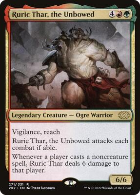 Ruric Thar, the Unbowed card from Double Masters 2022