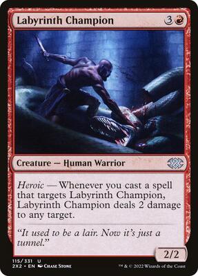 Labyrinth Champion card from Double Masters 2022
