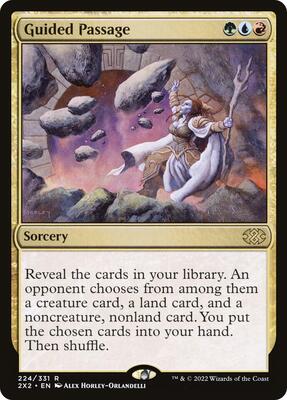 Guided Passage card from Double Masters 2022