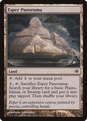 Esper Panorama card from Shards of Alara
