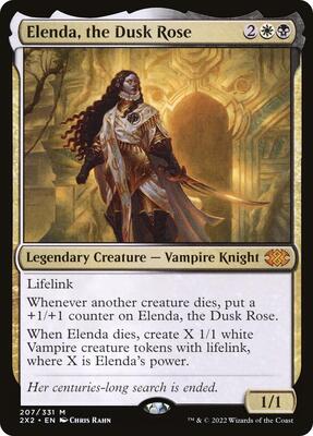 Elenda, the Dusk Rose card from Double Masters 2022
