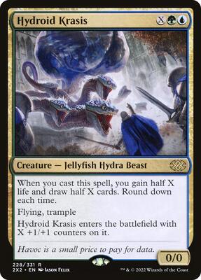 Hydroid Krasis card from Double Masters 2022