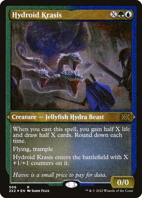 Hydroid Krasis (Foil Etched) card from Double Masters 2022
