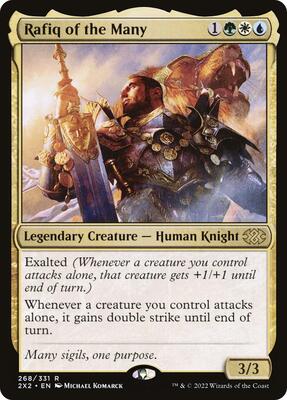 Rafiq of the Many card from Double Masters 2022