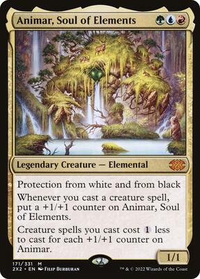 Animar, Soul of Elements card from Double Masters 2022