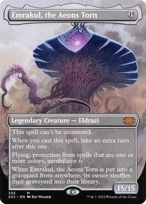 Emrakul, the Aeons Torn (Borderless) card from Double Masters 2022