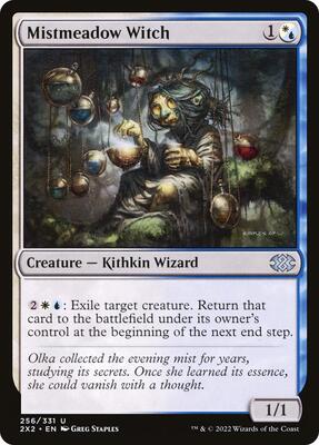 Mistmeadow Witch card from Double Masters 2022