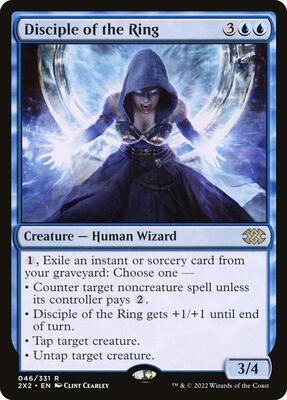 Disciple of the Ring card from Double Masters 2022