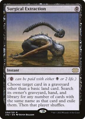 Surgical Extraction card from Double Masters 2022