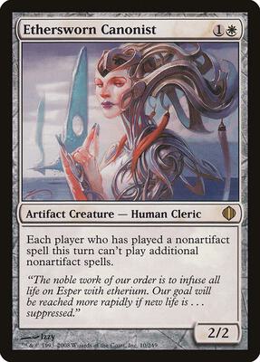 Ethersworn Canonist card from Shards of Alara
