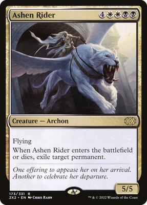 Ashen Rider card from Double Masters 2022
