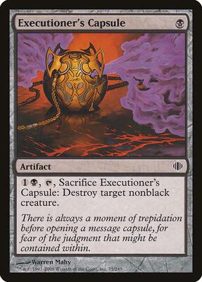Executioner's Capsule card from Shards of Alara
