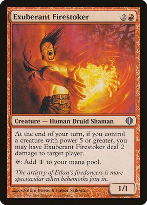 Exuberant Firestoker card from Shards of Alara