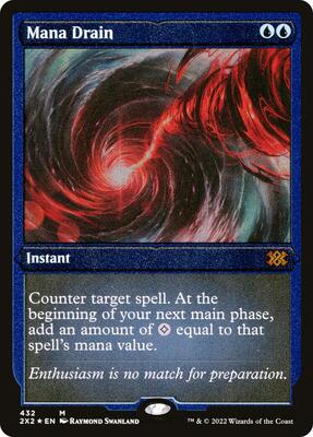 Mana Drain (Foil Etched) card from Double Masters 2022