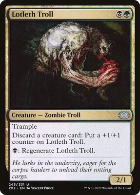 Lotleth Troll card from Double Masters 2022