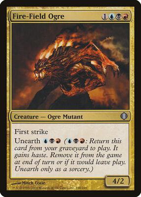 Fire-Field Ogre card from Shards of Alara