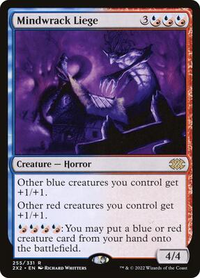 Mindwrack Liege card from Double Masters 2022