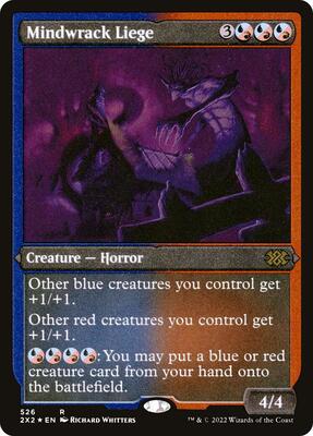 Mindwrack Liege (Foil Etched) card from Double Masters 2022