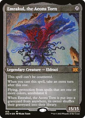 Emrakul, the Aeons Torn (Foil Etched) card from Double Masters 2022