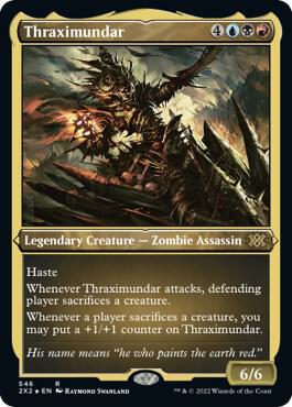 Thraximundar (Foil Etched) card from Double Masters 2022