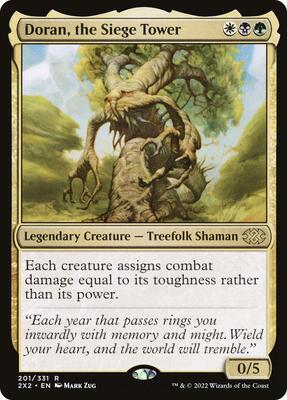 Doran, the Siege Tower card from Double Masters 2022