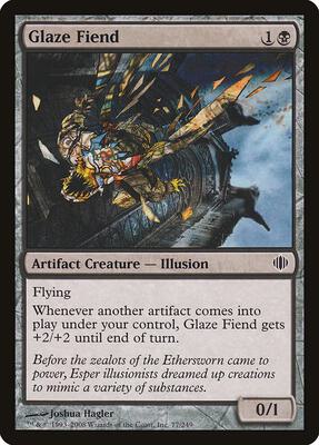 Glaze Fiend card from Shards of Alara