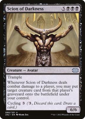 Scion of Darkness card from Double Masters 2022