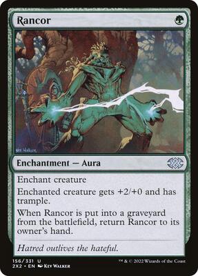 Rancor card from Double Masters 2022