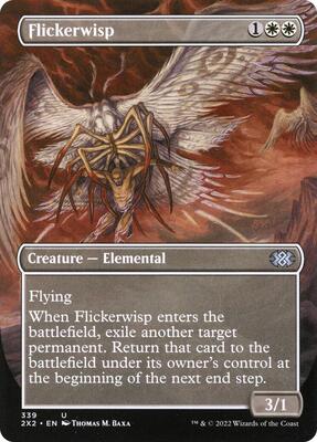 Flickerwisp (Borderless) card from Double Masters 2022