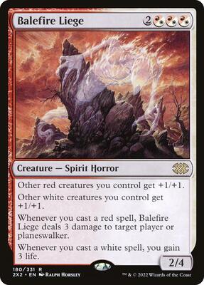 Balefire Liege card from Double Masters 2022