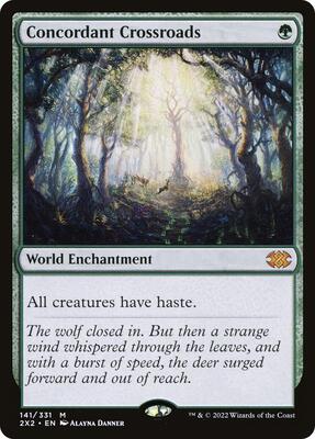 Concordant Crossroads card from Double Masters 2022