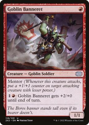 Goblin Banneret card from Double Masters 2022