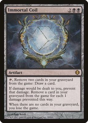Immortal Coil card from Shards of Alara