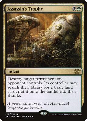 Assassin's Trophy card from Double Masters 2022