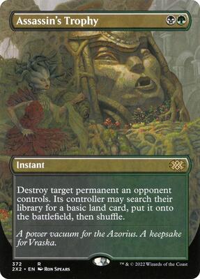 Assassin's Trophy (Borderless) card from Double Masters 2022