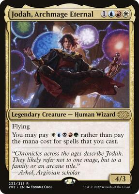 Jodah, Archmage Eternal card from Double Masters 2022