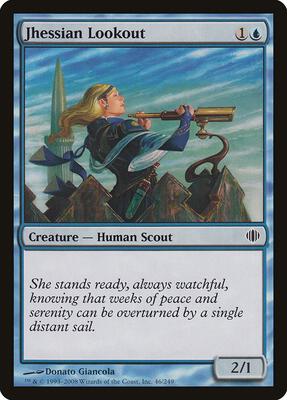 Jhessian Lookout card from Shards of Alara