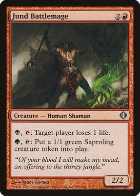 Jund Battlemage card from Shards of Alara