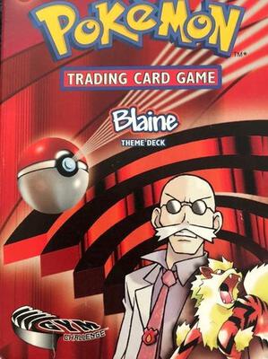 Gym Challenge Theme Deck - "Blaine" card from Gym Challenge