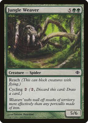 Jungle Weaver card from Shards of Alara
