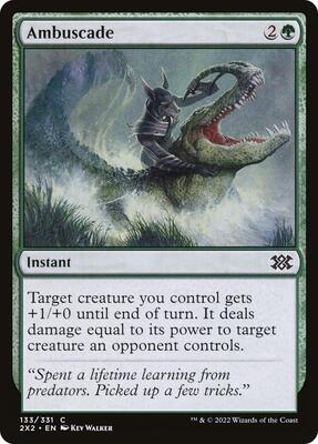 Ambuscade card from Double Masters 2022