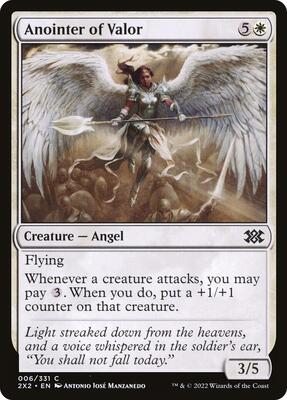 Anointer of Valor card from Double Masters 2022