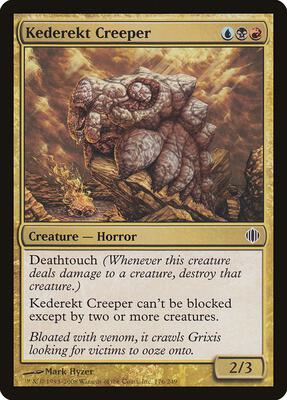 Kederekt Creeper card from Shards of Alara