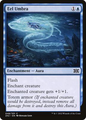 Eel Umbra card from Double Masters 2022